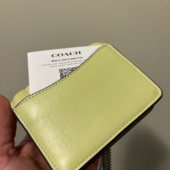 Coach mini purse / wallet on a chain - Picture 1 of 10